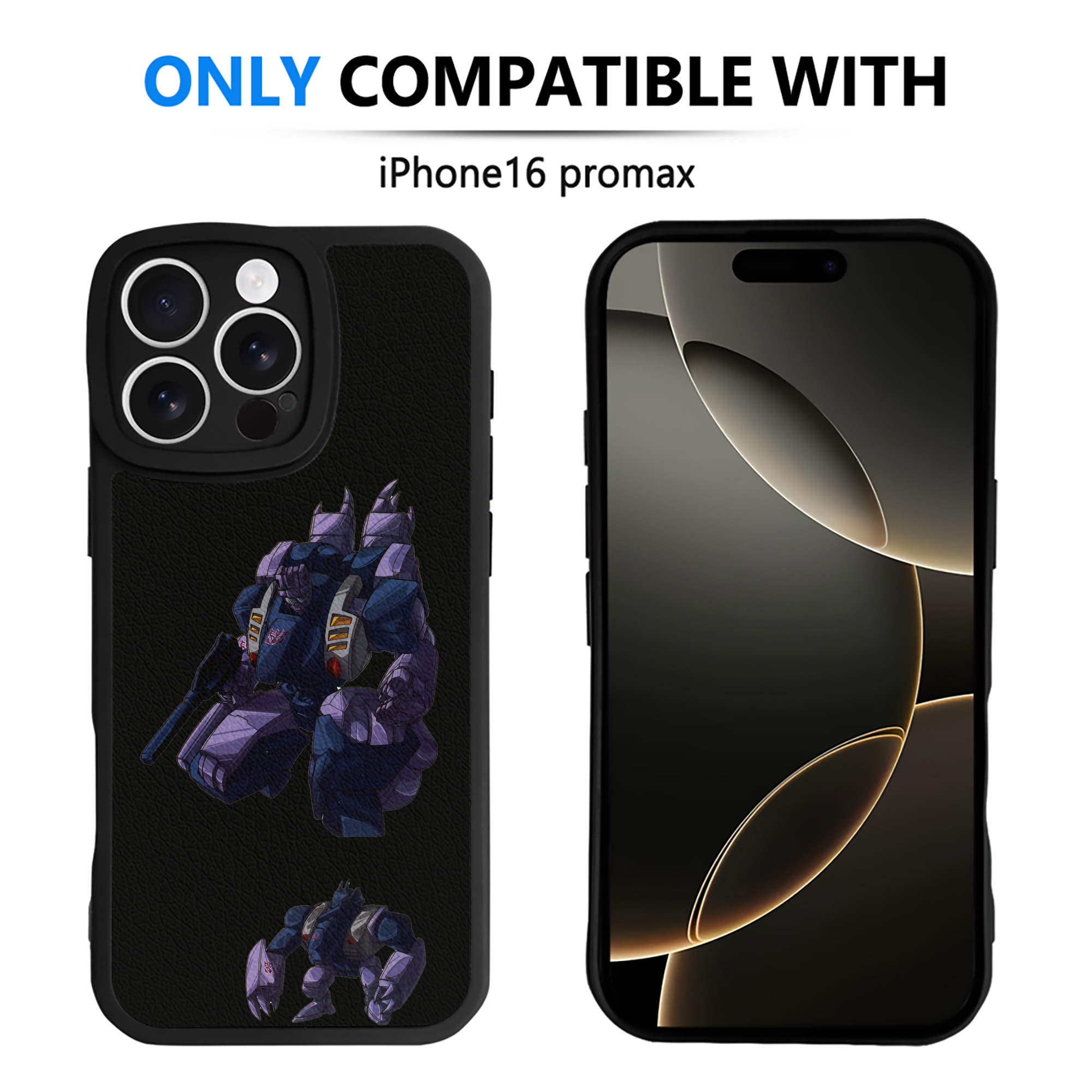 （画像用）  【iPhone 16シリーズ対応】シリコンスマホケース（レザー調） 材質：シリコン